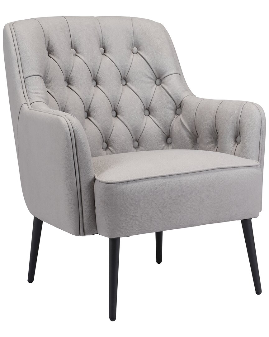 Zuo Modern Tasmania Accent Chair In Gray/black
