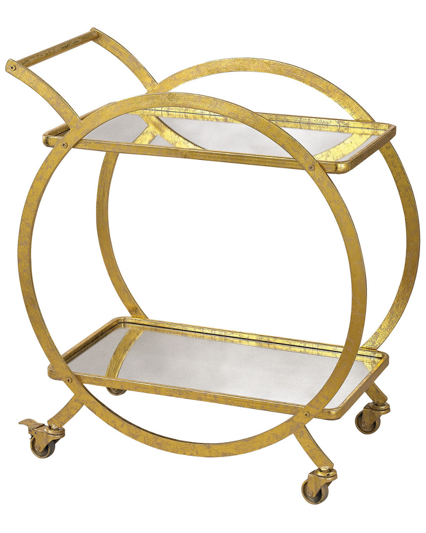 Artistic Home & Lighting Ring Bar Cart