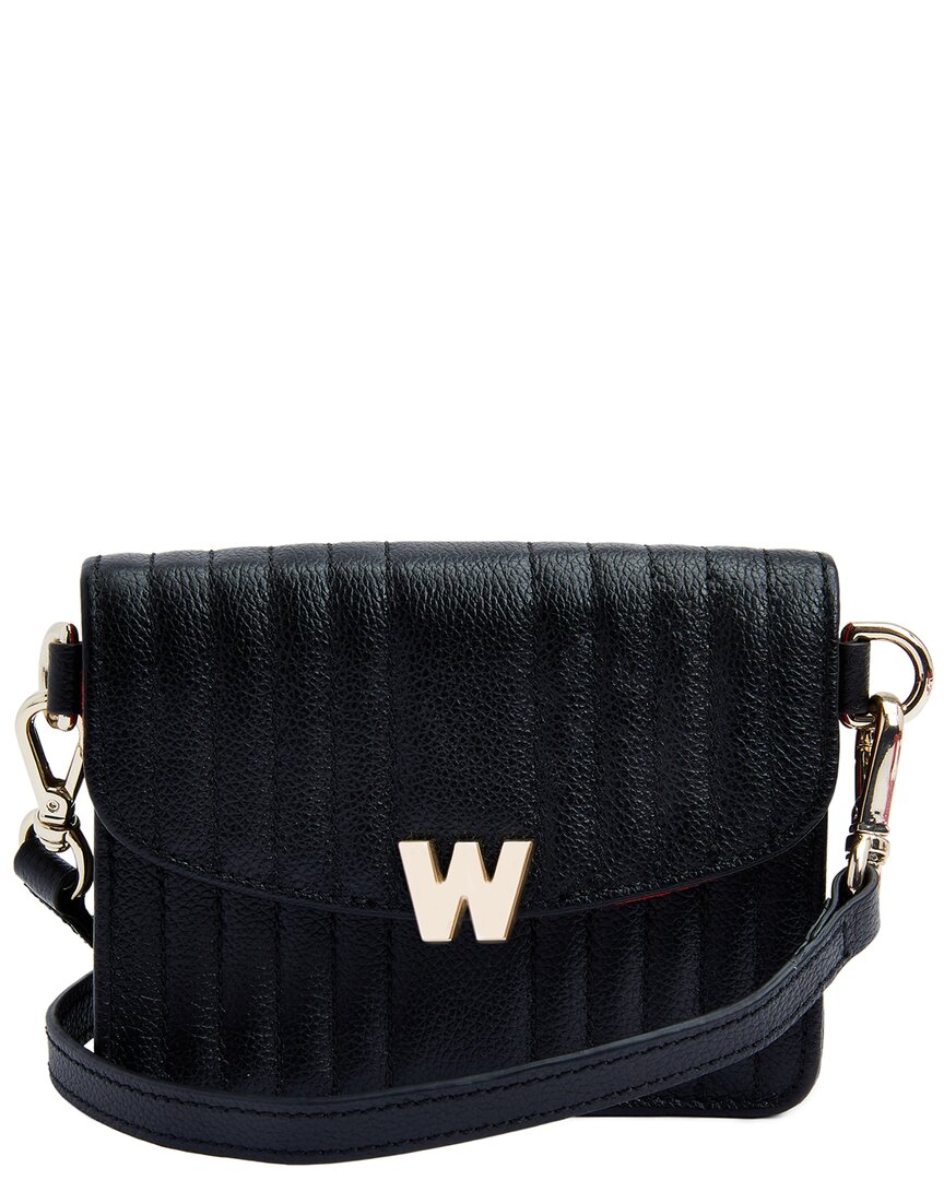 Wolf 1834 Mimi Mini Bag With Wristlet In Black