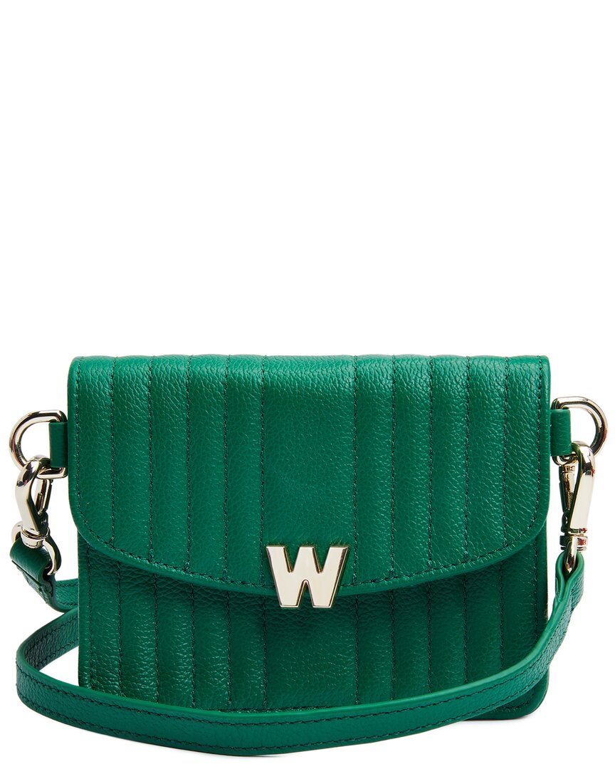 Wolf 1834 Mimi Mini Bag With Wristlet In Forest