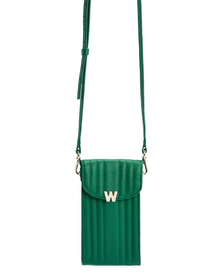 Wolf 1834 Mimi Phone Case With Wristlet In Forest