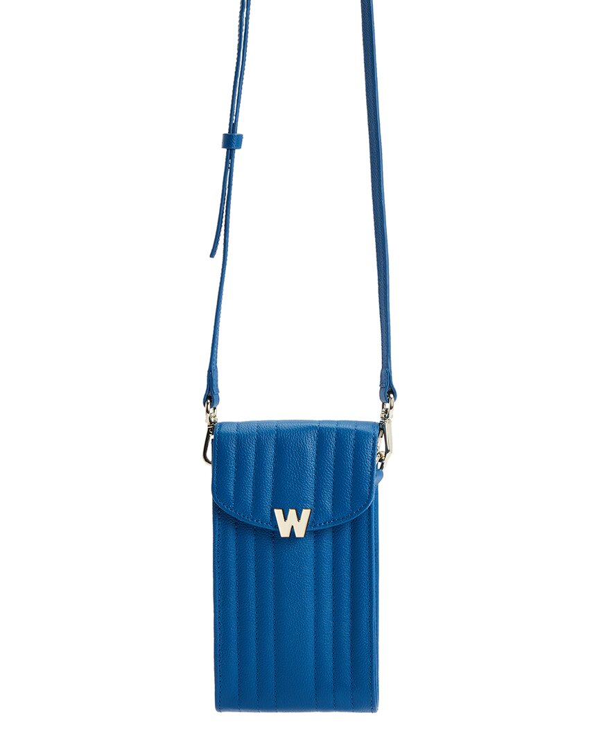 Wolf 1834 Mimi Phone Case With Wristlet In Marine