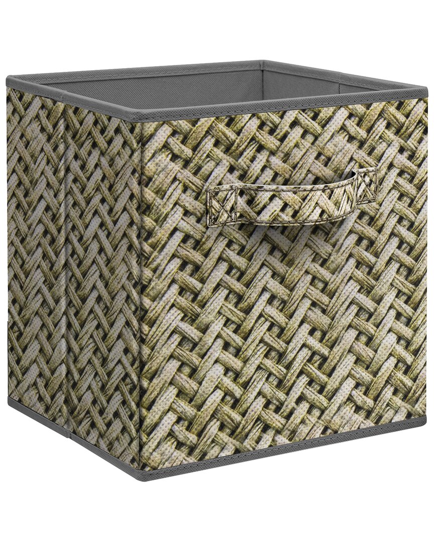 Sorbus 11in 4 Pack Foldable Storage Bins In Gray