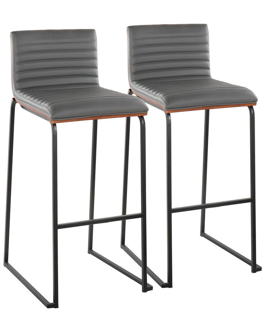 Lumisource Mason Mara 30 Fixed-height Barstool - Set Of 2 B3