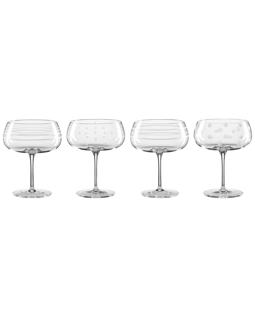 Oneida Mingle Cocktail Glasses, Set Of 4