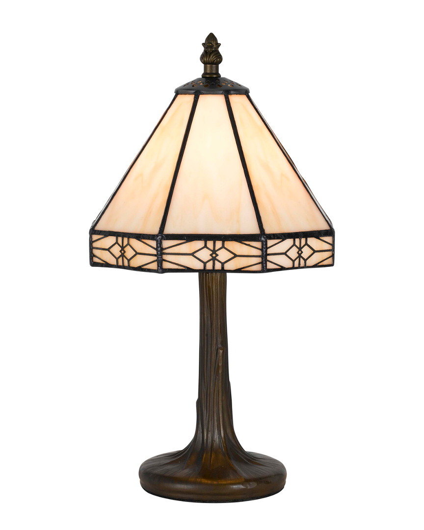 Shop Cal Lighting 13.5in Tiffany Accent Lamp