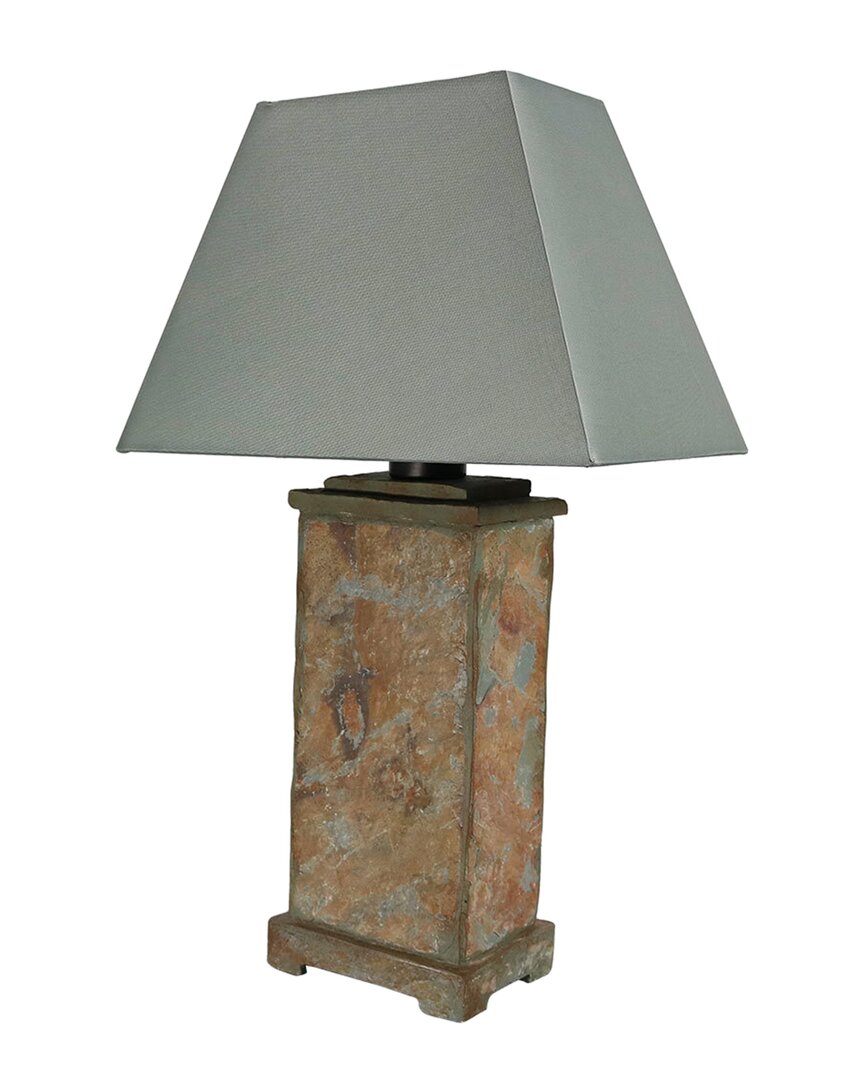 Sunnydaze Indoor/outdoor 24in Table Lamp In Brown