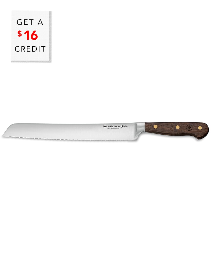Wusthof Crafter 9in Double-serrated Bread Knife With $16 Credit