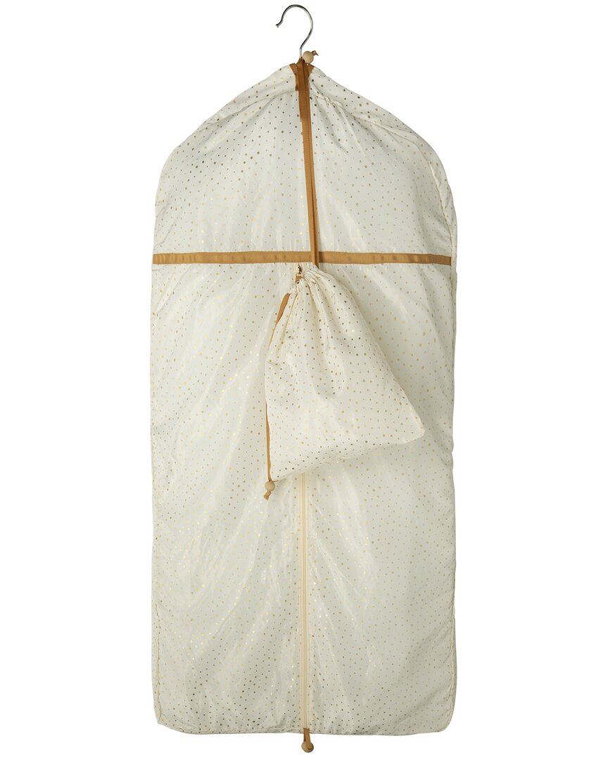 Shiraleah Alba Garment & Travel Bag Set In Ivory