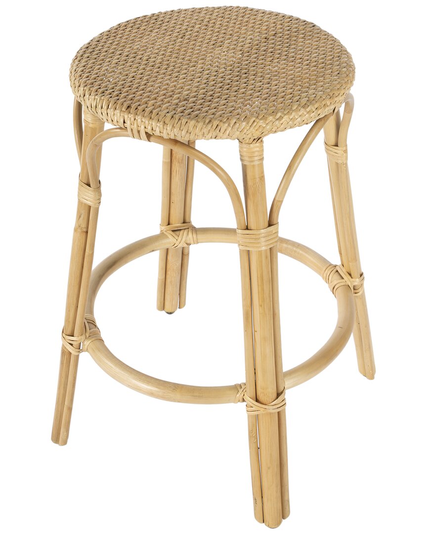Butler Specialty Company Tobias Natural Counter Stool In Brown