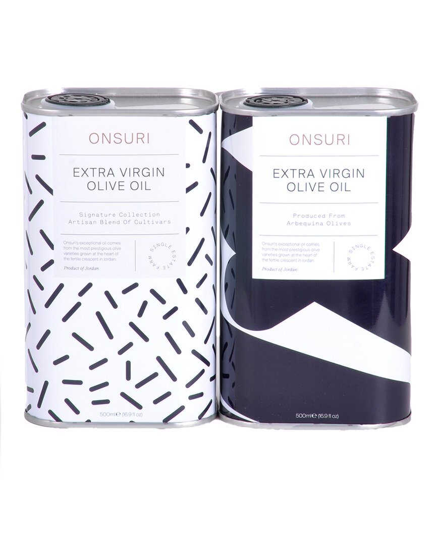 Onsuri Fruity & Everyday Twin Pack Of Extra Virgin Olive Oil