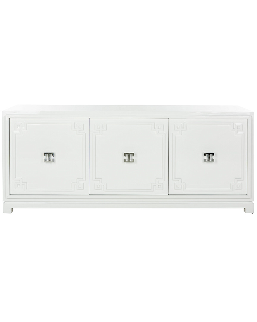 Safavieh Couture Arcelia 3-door White Lacquer Sideboard
