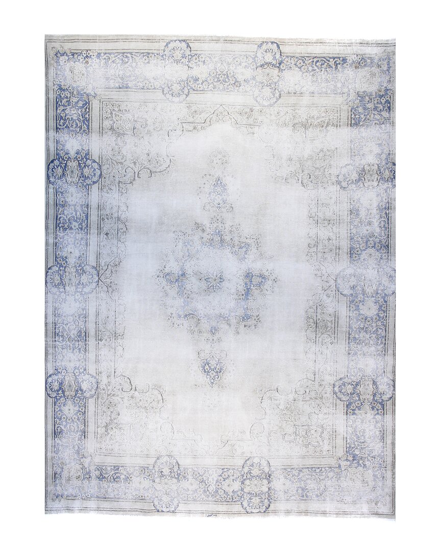 F.j. Kashanian Oushak Wool Rug In White