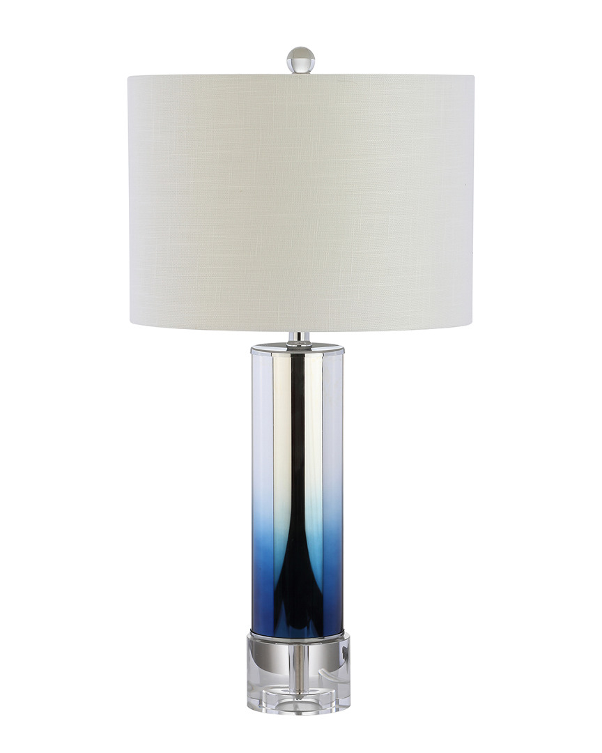 Jonathan Y Designs 27in Edward Glass & Crystal Led Table Lamp