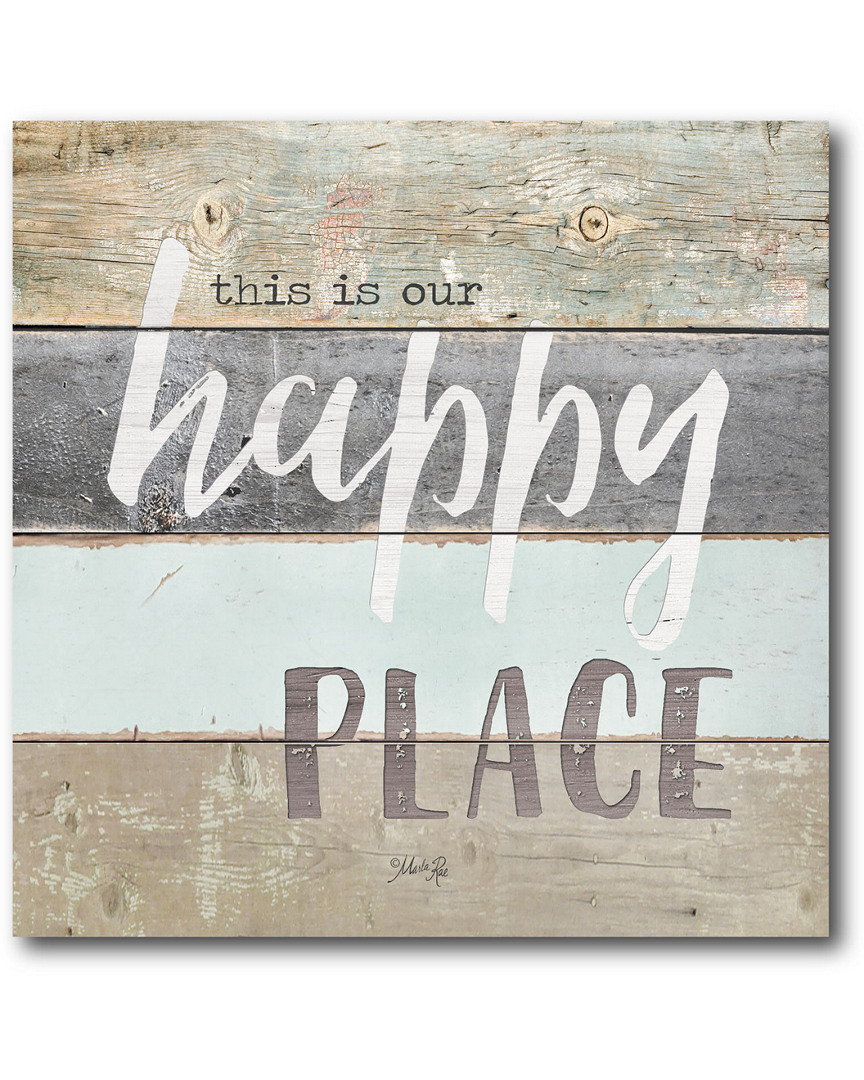 Courtside Market Wall Decor This Is My Happy Place Gallery-wrapped Canvas Wall Art