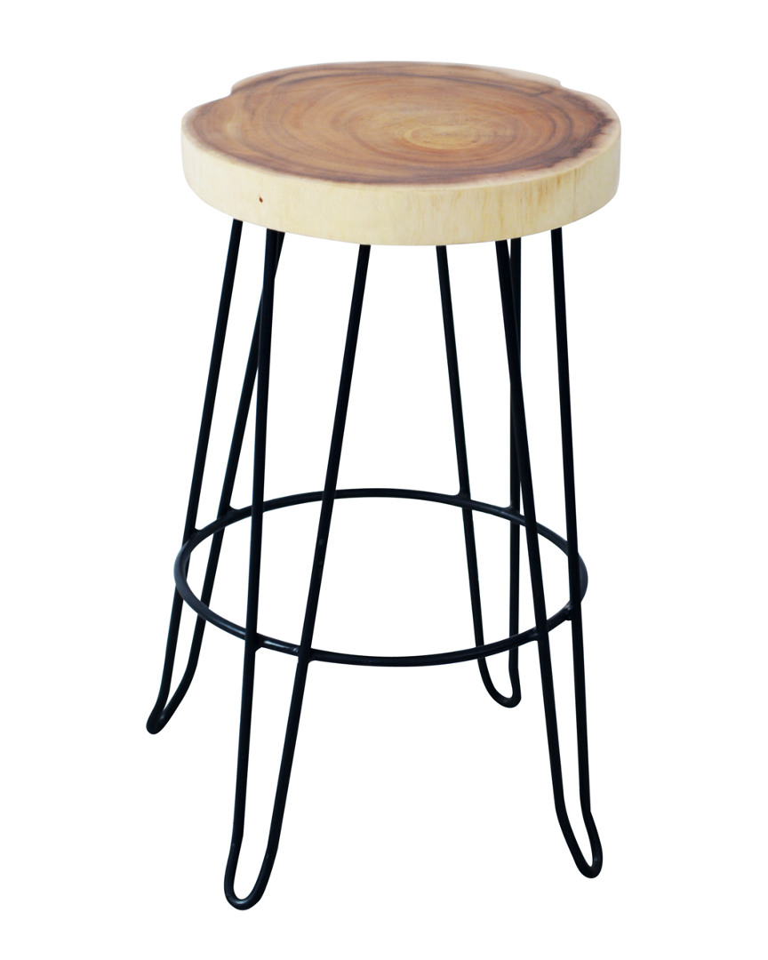 East At Main Organic Counterstool With Iron Legs