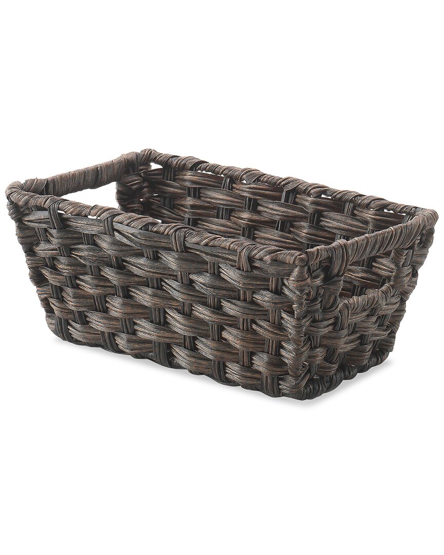 Whitmor Set Of 6 Split Rattique Totes