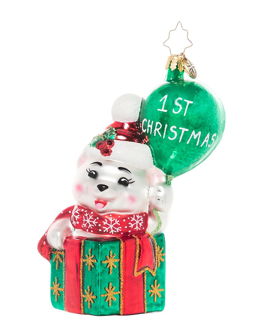 Shop Christopher Radko Baby Bear's 1st Christmas Christmas Ornament