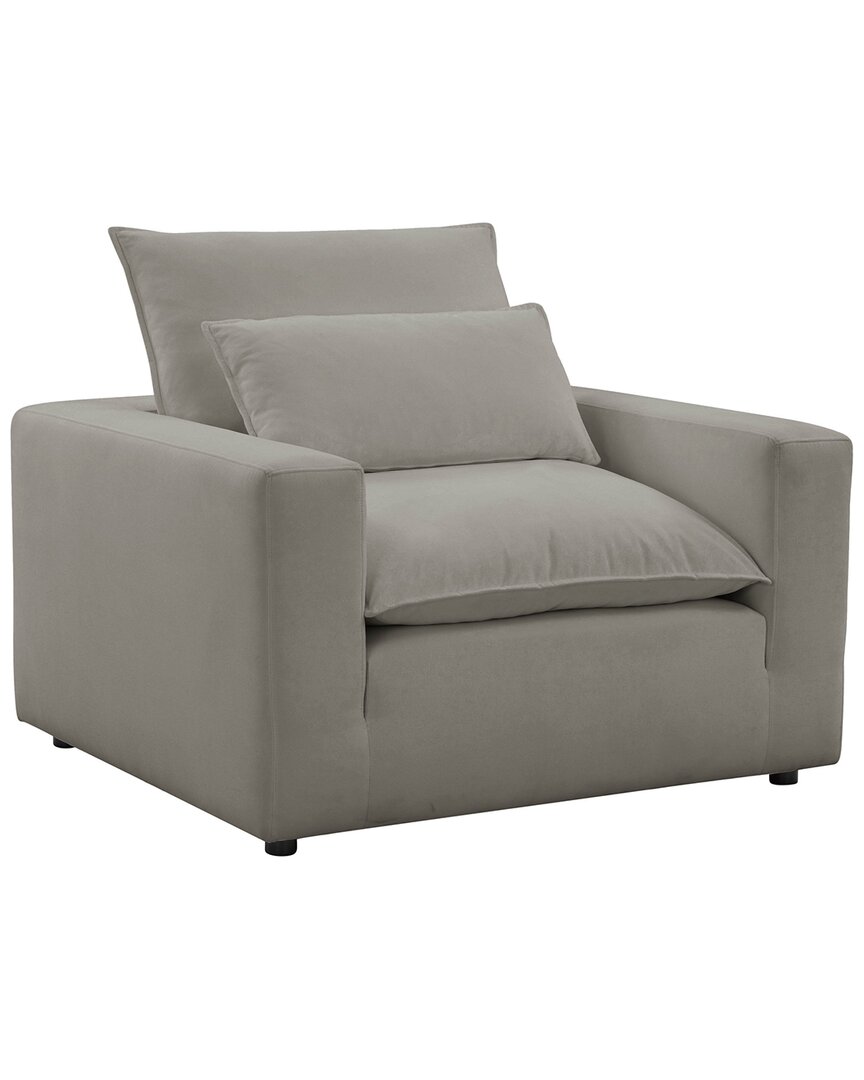 Tov Furniture Cali Armchair In Grey