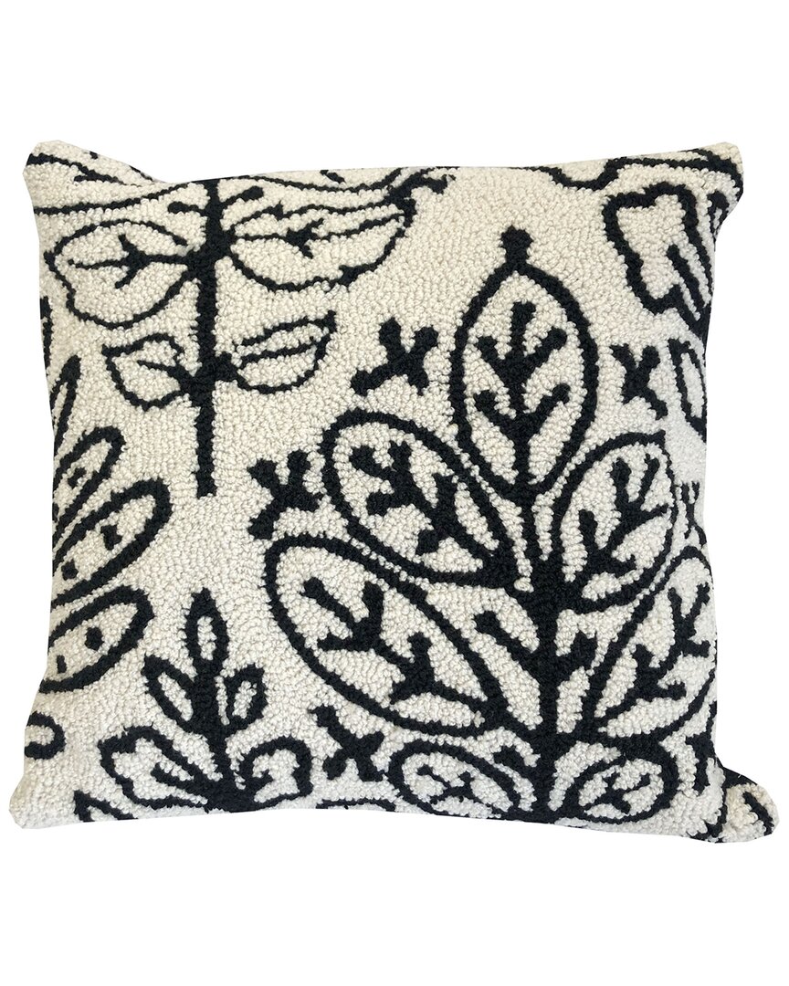 The Rug Market Botanical Tile Moonbeam Indoor/outdoor Pillow