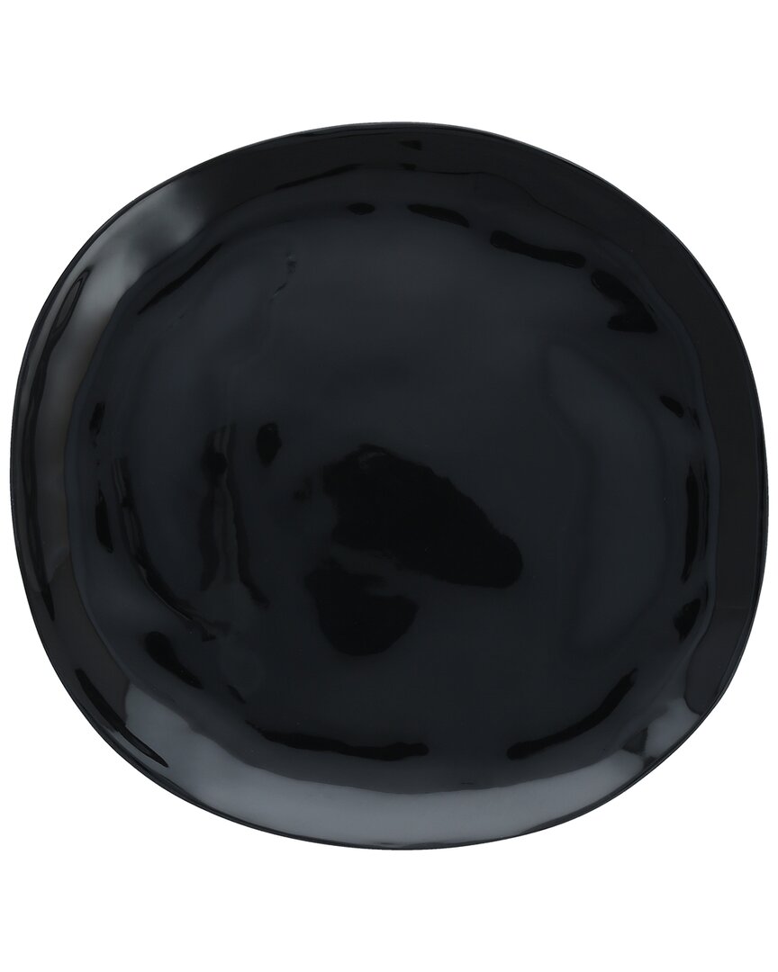 Fortessa Dvm Sandia Obsidian Dinner Plate In Black