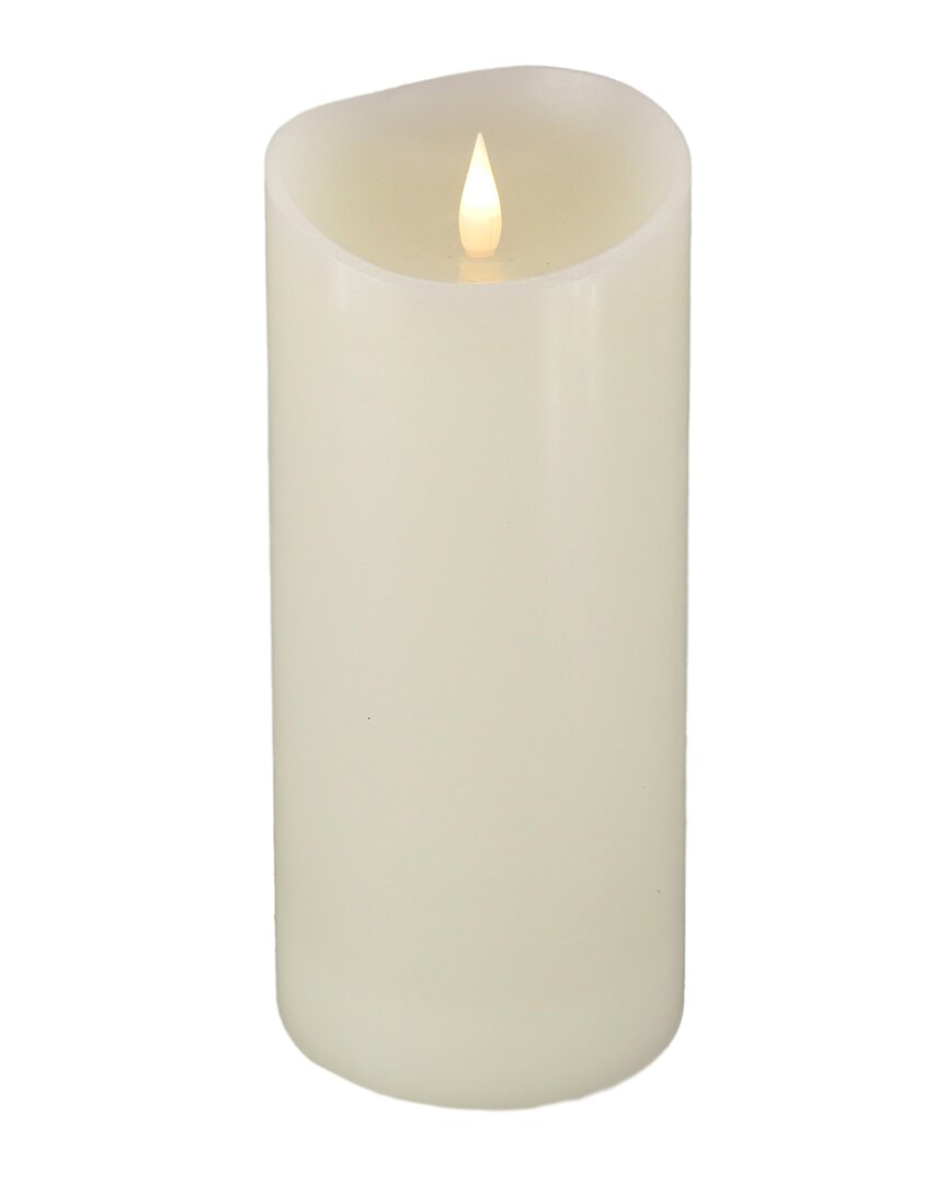 Shop Hgtv 4in Heritage Real Motion Flameless Led Candle In Ivory