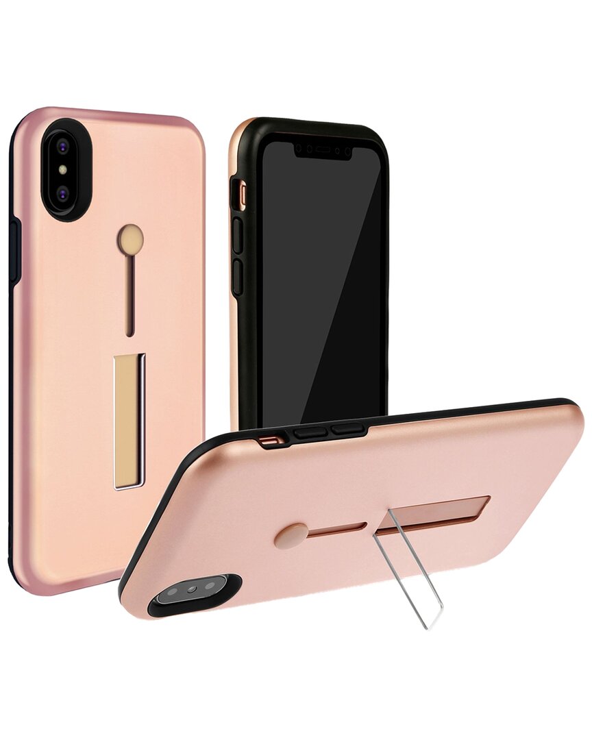 Fresh Fab Finds Finger Strap Phone Case For Iphone X In Brown