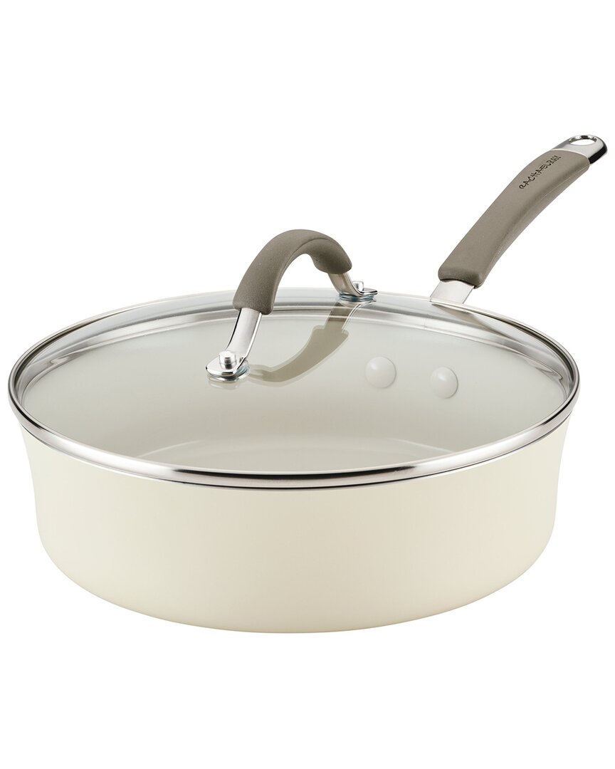 Rachael Ray Cucina Ceramic Nonstick 3-quart Saute Pan With Lid