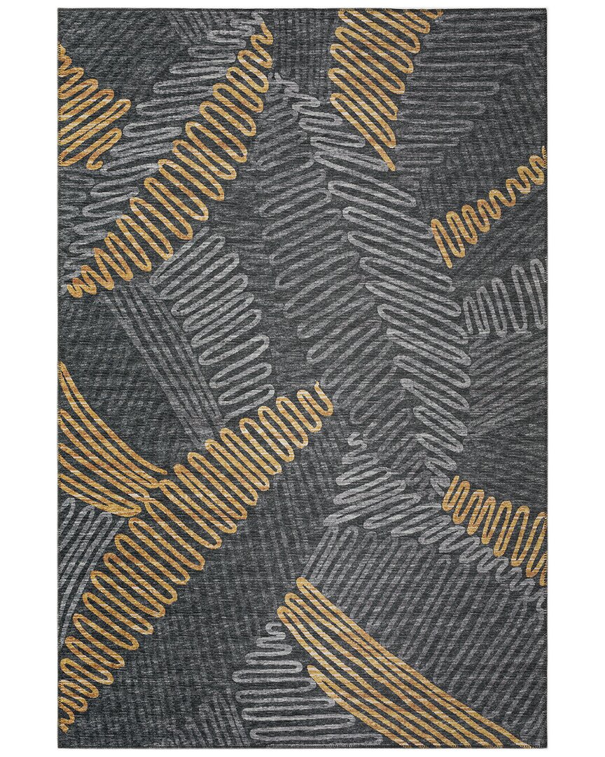 Addison Rugs Yuma Indoor/outdoor Washable Rug In Gray