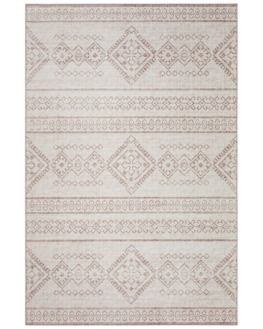 Addison Rugs Yuma Indoor/outdoor Washable Rug In Taupe