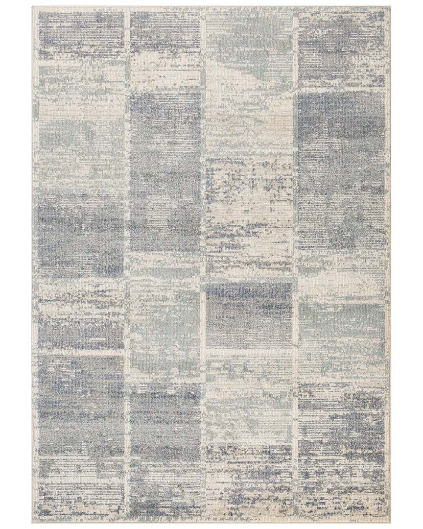 Ar Rugs Jordan Aly Geometric Area Rug In Blue