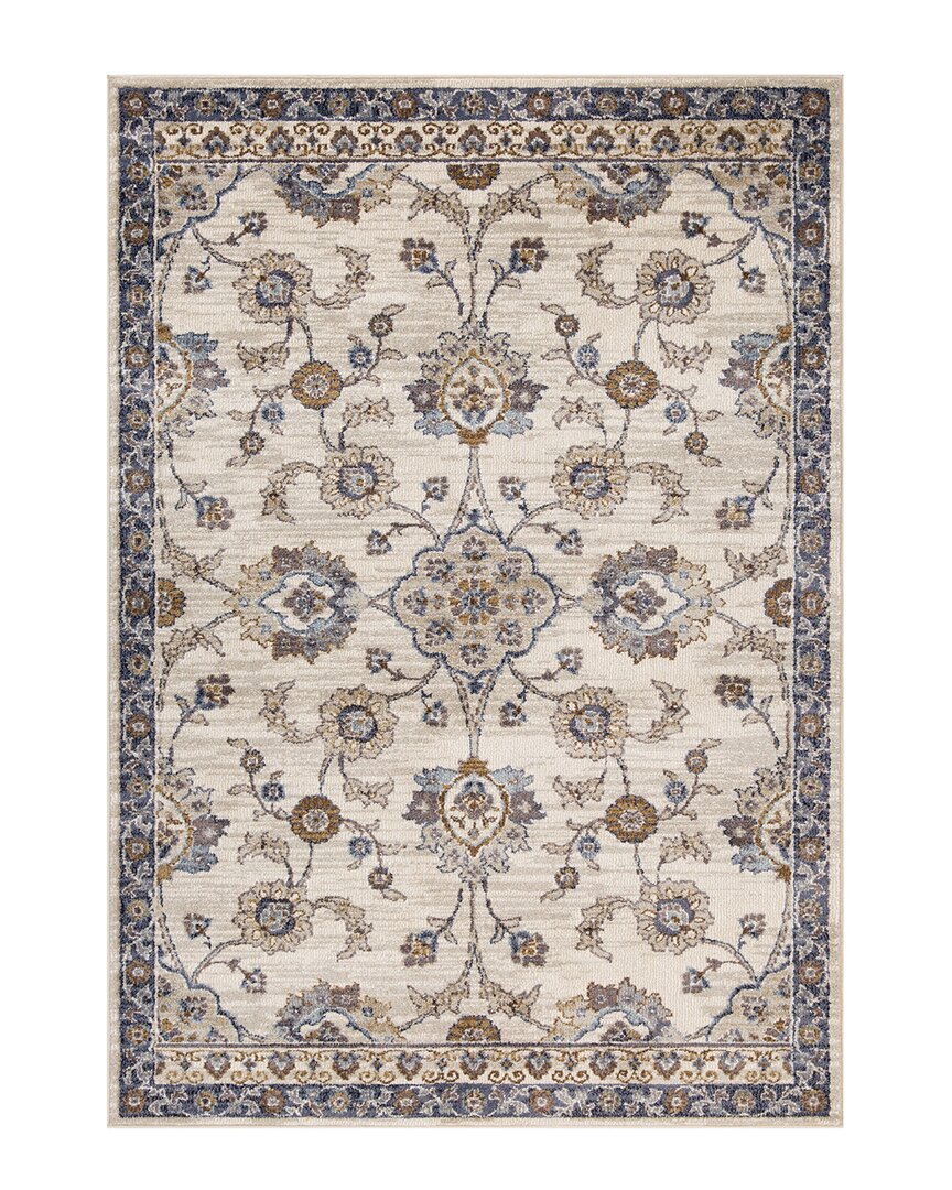 Ar Rugs Jordan Bea Floral Area Rug In Ivory
