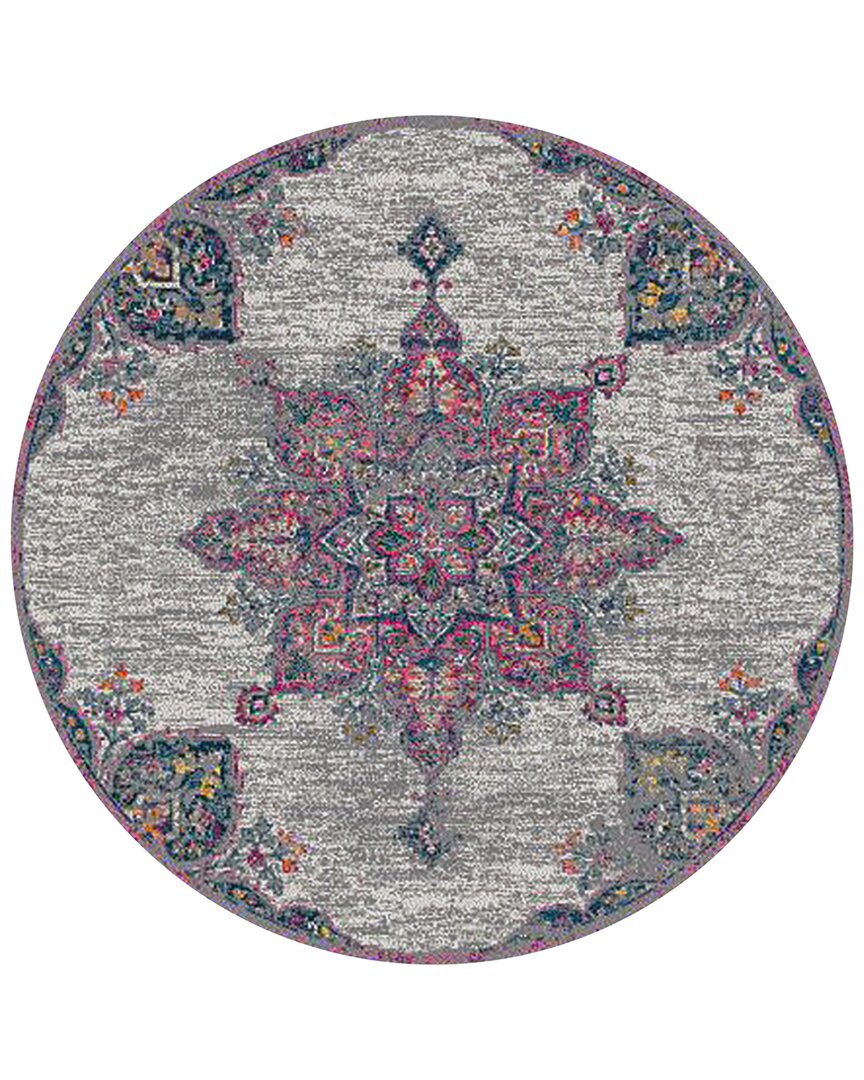 Shop Ar Rugs Montana Isabelle Medallion Area Rug In Pink