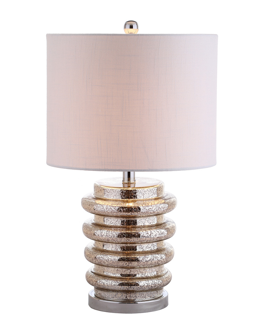 Jonathan Y Designs 22.75in Allen Led Glass Table Lamp