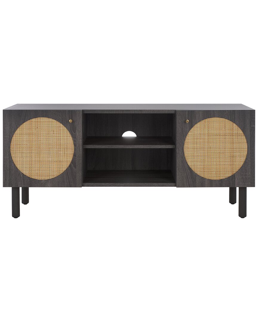 Safavieh Ophelia 2-door 2-shelf Media Stand In Black