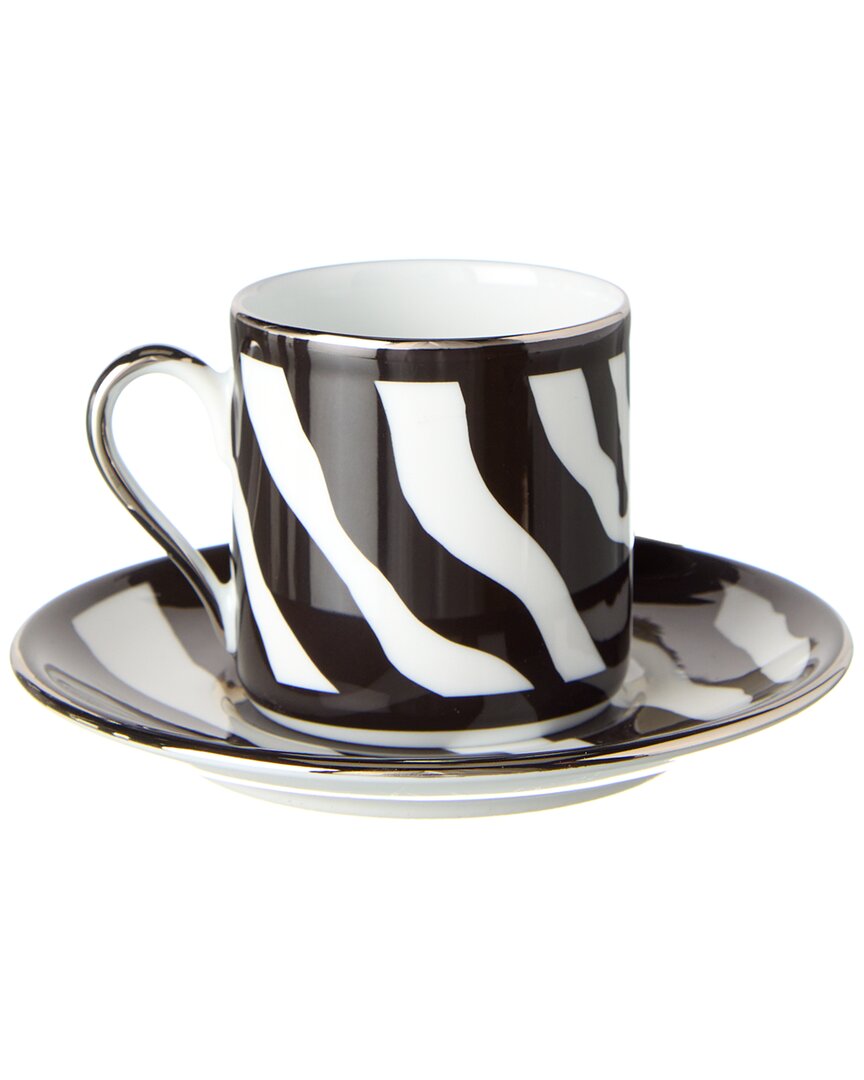 DOLCE & GABBANA DOLCE & GABBANA COFFEE CUP & SAUCER SET 