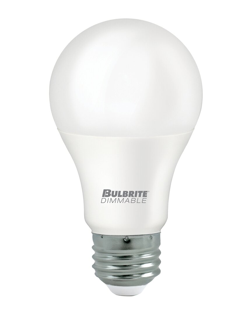 Bulbrite Pack Of 8-a19 9-watt Frost Medium(e26)base Light Bulb,3000k,750 Lumens