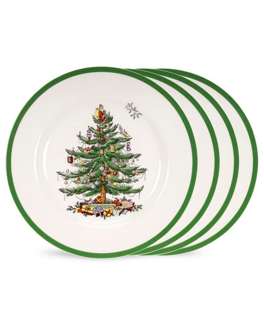 Spode 8.25in Set Of Four Salad Plates