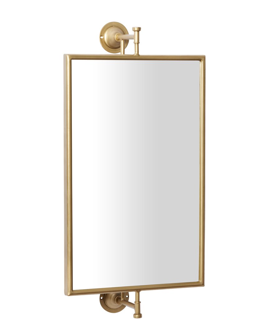 Peyton Lane Wood Wall Mirror In Gold