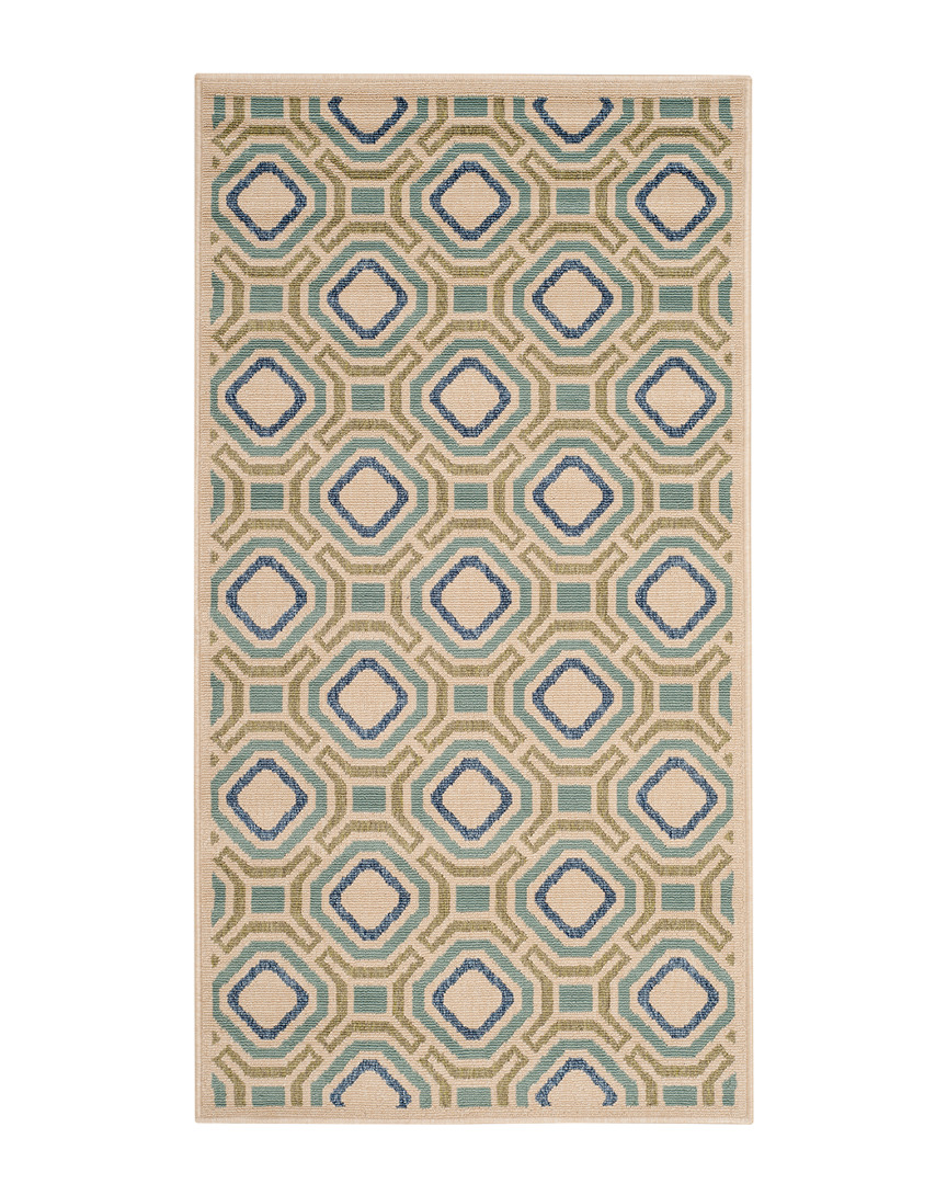 Safavieh Dnu  Veranda Indoor/outdoor Rug In Cream