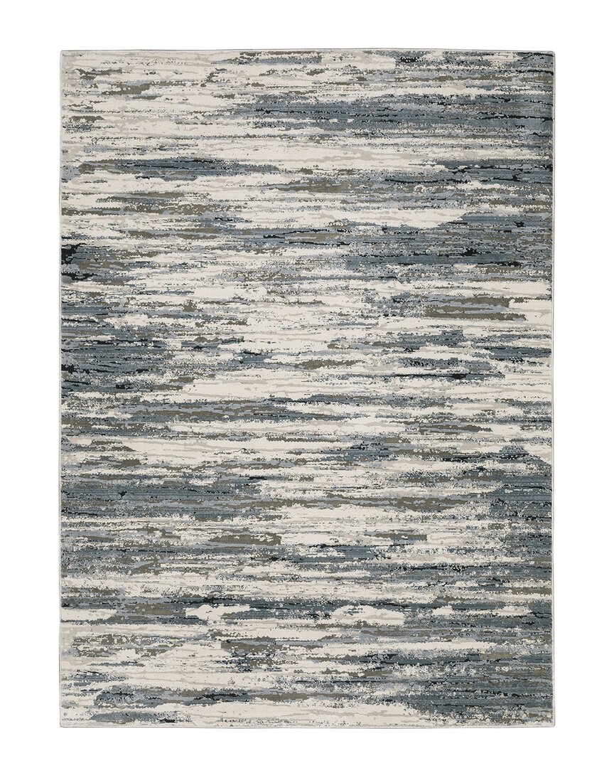 Stylehaven Cordona Industrial Abstract Area Rug In Blue