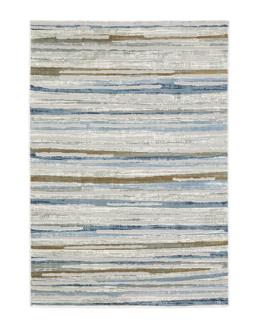 Shop Stylehaven Emma Contemporary Abstract Area Rug In Grey