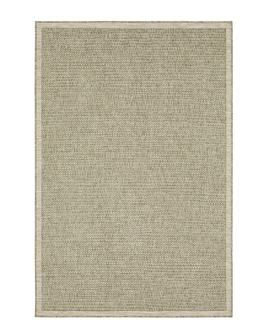 Shop Stylehaven Tropic Textured Solid Ultimate Performance Area Rug In Tan