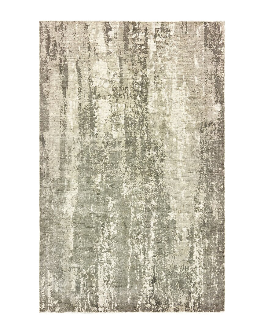 Stylehaven Fresco Distressed Abstract Area Rug In Grey