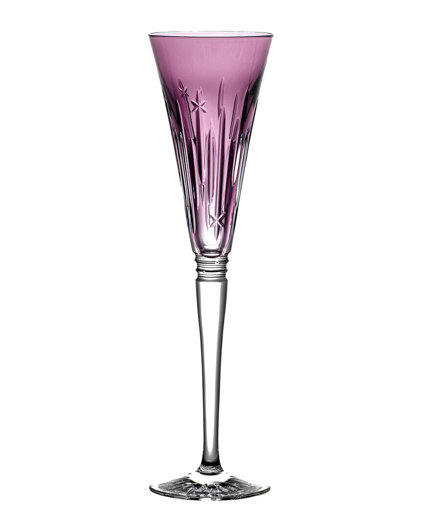 WATERFORD WATERFORD WINTER WONDERS LILAC MIDNIGHT FROST FLUTE WITH $21 CREDIT