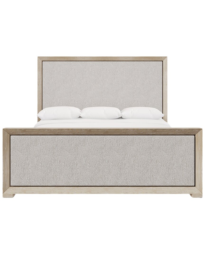 Bernhardt Prado Upholstered Bed, King In Gray