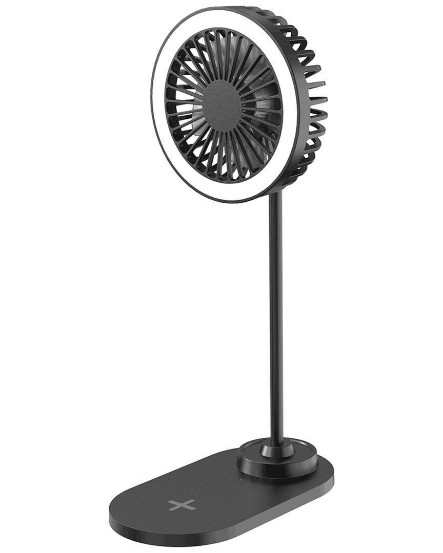 ZTECH ZTECH ILLUMIBREEZE LED DESK FAN WITH CHARGING BASE