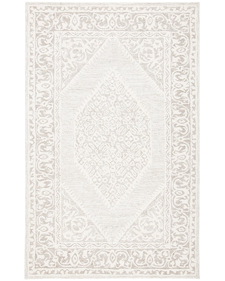 Safavieh Metro Wool-blend Rug In Ivory