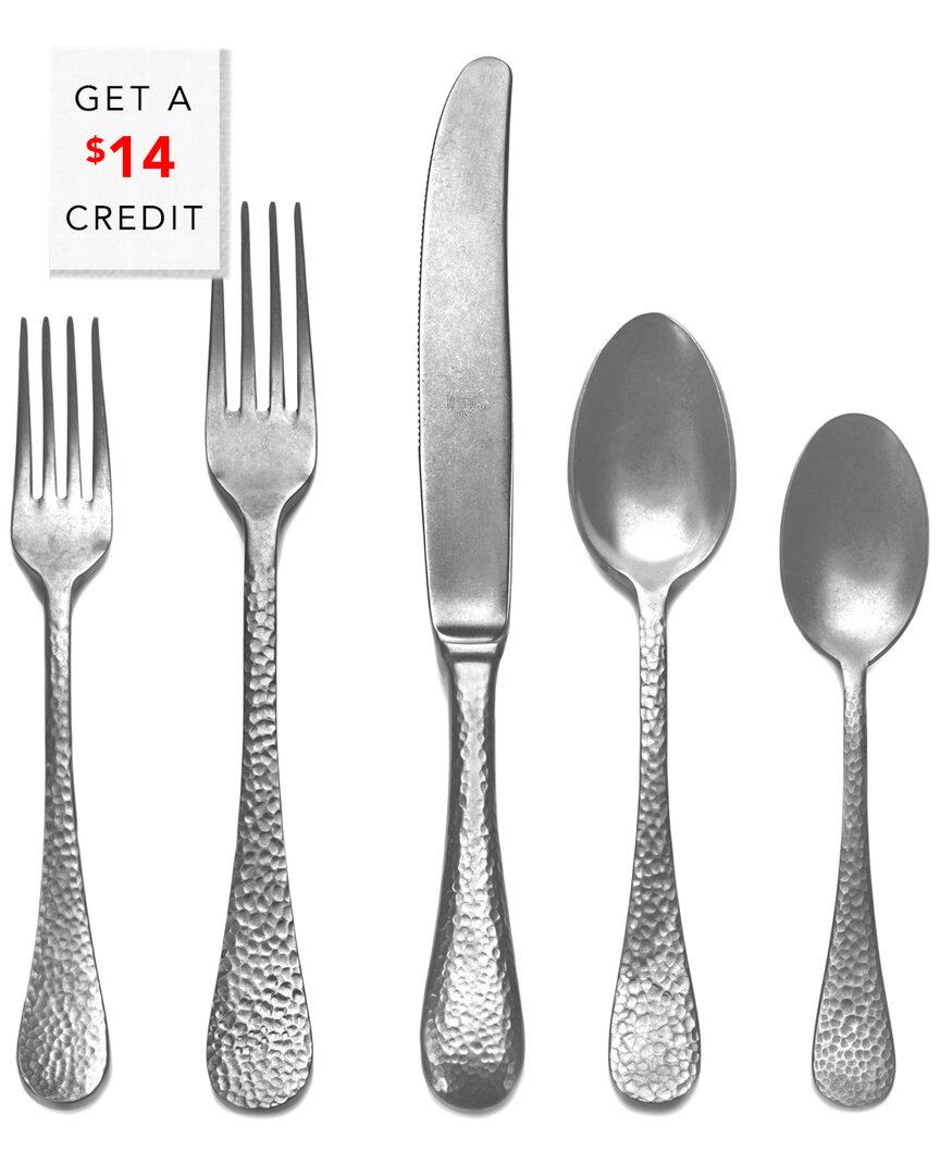 Mepra 5pc Flatware Set With $14 Credit