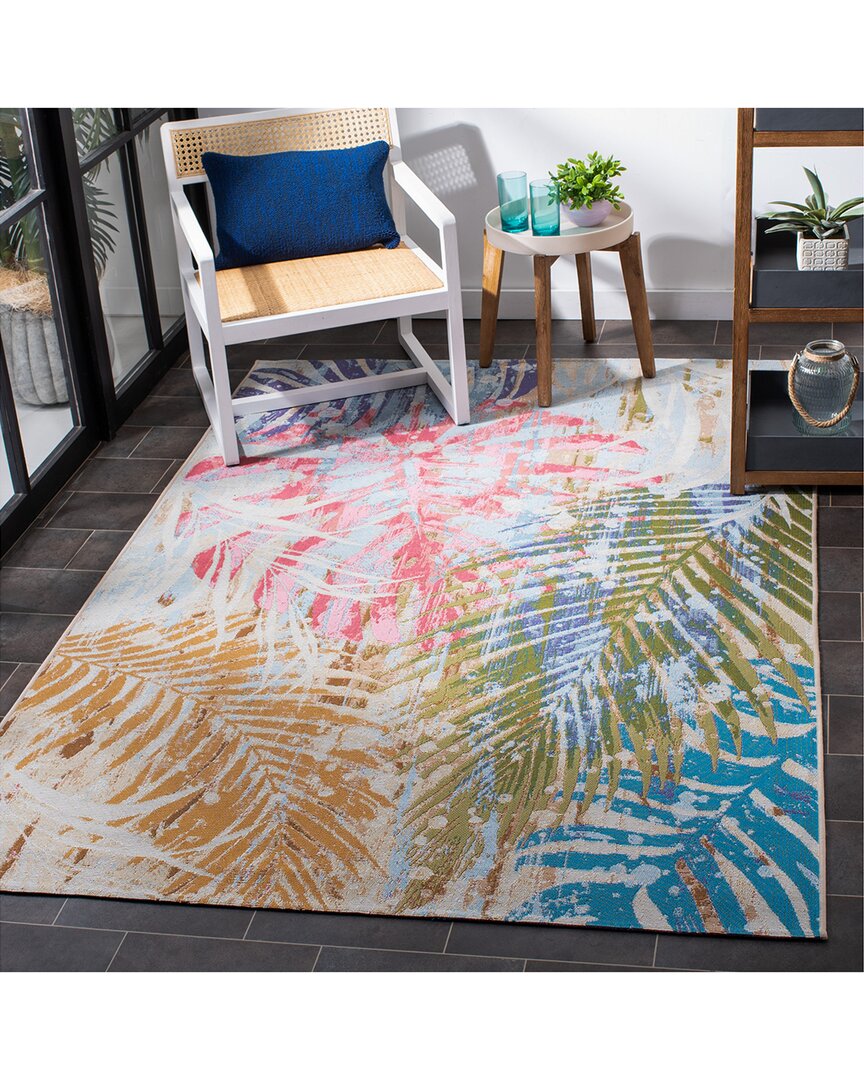 Safavieh Summer Viora Power-loomed Indoor/outdoor Rug In Multi